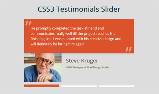 css3 testimonials slider