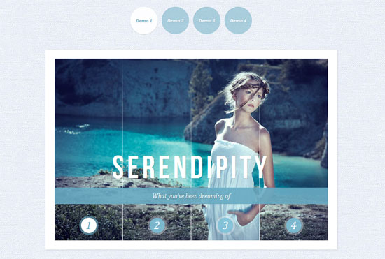 Sliding Image Panels with CSS3