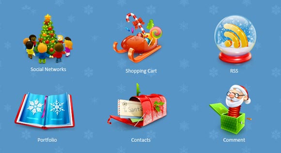 20 of the Best Christmas Icon Sets Ever Seen