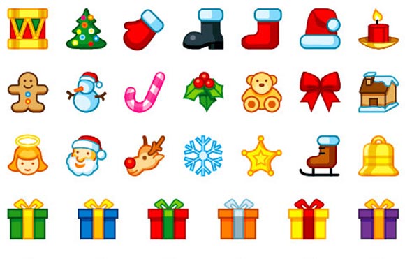 20 of the Best Christmas Icon Sets Ever Seen