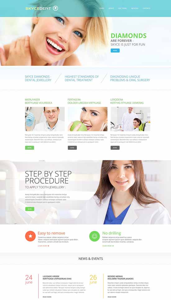 dental-clinic-Responsive-Website-Template