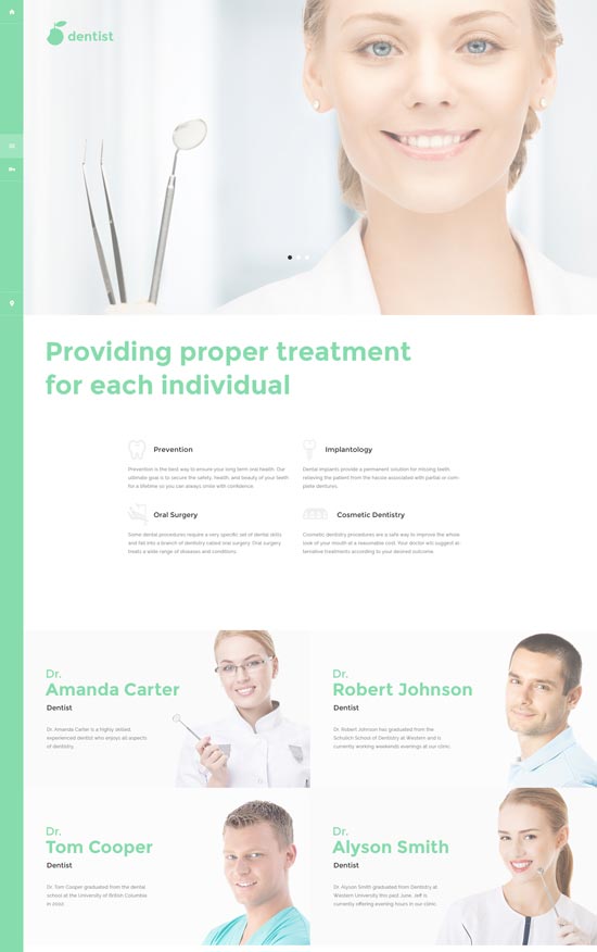 Dentist Joomla Template