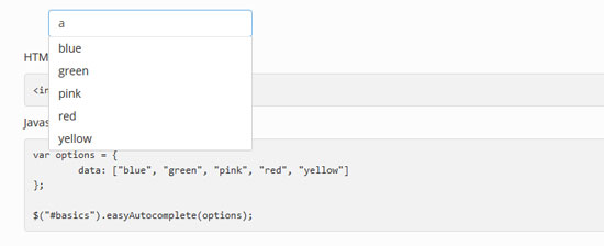 easyautocomplete plugin 