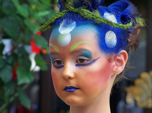 godess face painting 