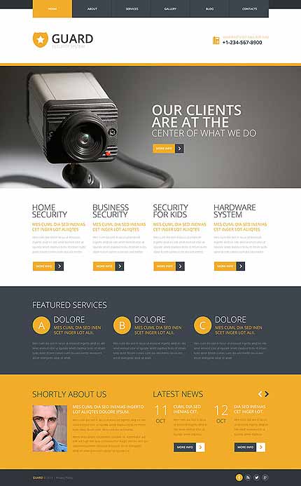 Locksmith Responsive Joomla Template