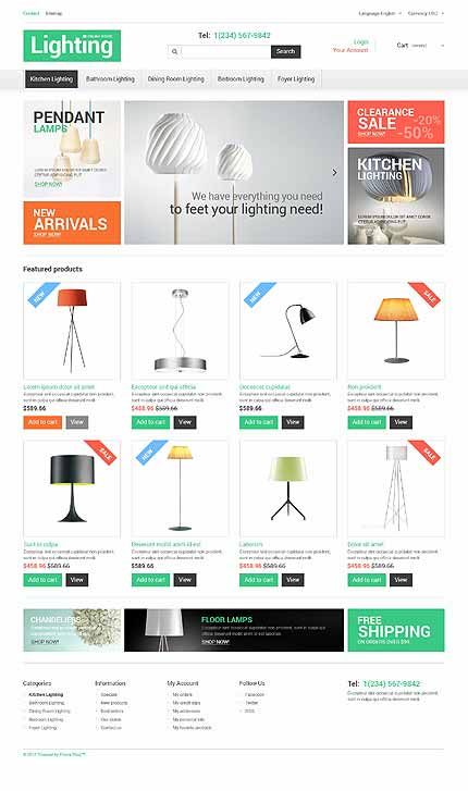 Home Decor Responsive PrestaShop Theme