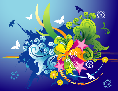25 Colorful Vector Background Graphic Designs