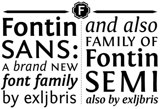 Fontin Sans Cyrillic free fonts design