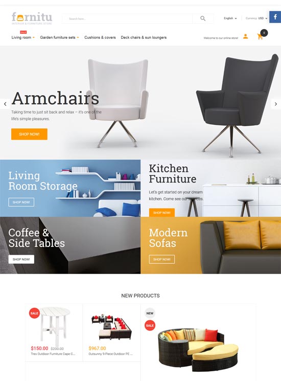 furnitu interior furniture magento theme 