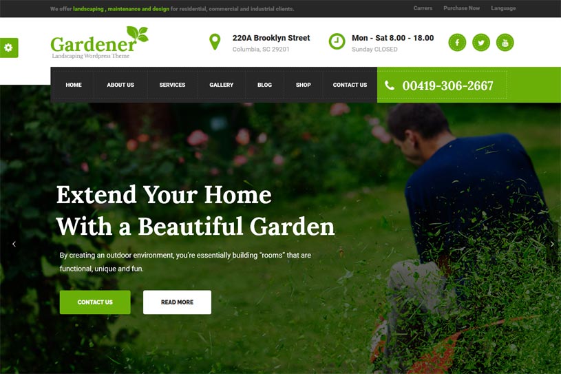 Best Gardening and Landscaping WordPress Themes 2021 freshDesignweb