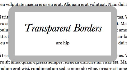 Transparent Borders with background-clip