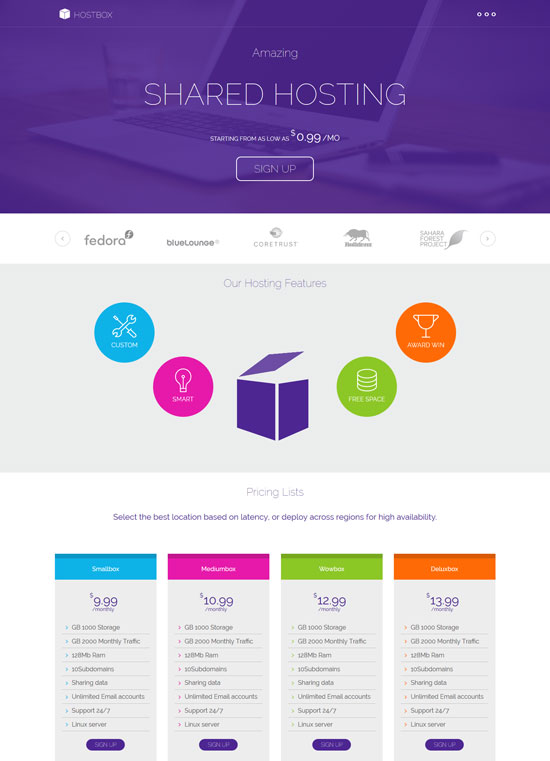 host-box-html5-landing-page-template