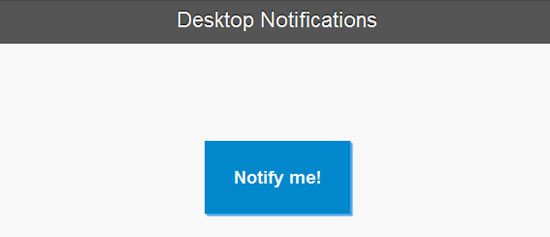 jQuery-Desktop-Notifications