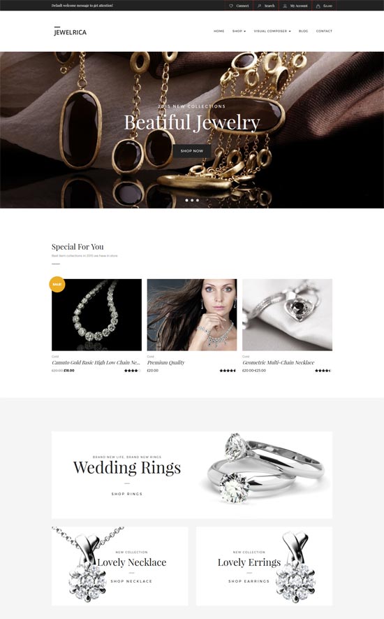 36 Best Jewelry WordPress Themes 2023 - freshDesignweb