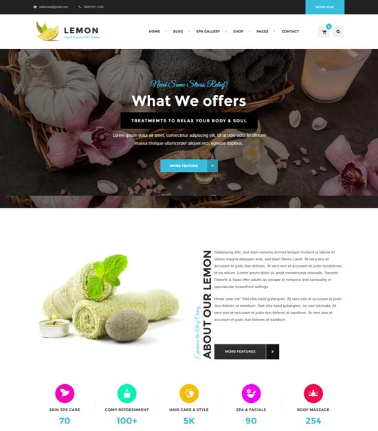 Estimation Responsive Business Html Template Free Download