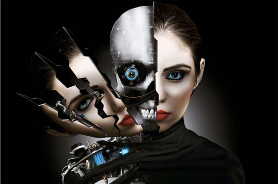 Create a Cybernetic Woman in Photoshop