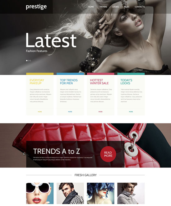 Best Fashion Model Agency WordPress Themes 2021 - freshDesignweb