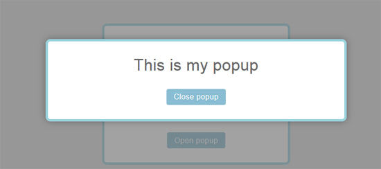 responsive css and js pop-up 