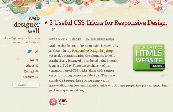 Useful CSS Tricks for Responsive Design