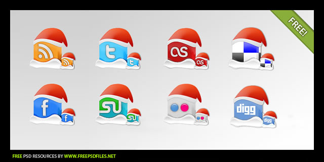 Christmas Icon Set from PSDFan