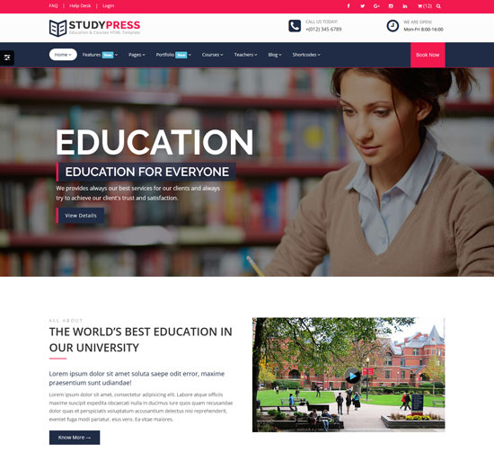 studypress-education-html5-template