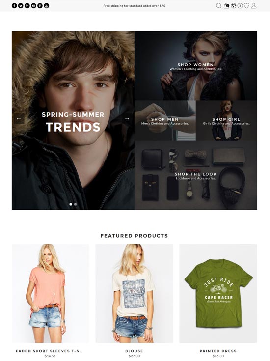 the look fashion prestashop theme 