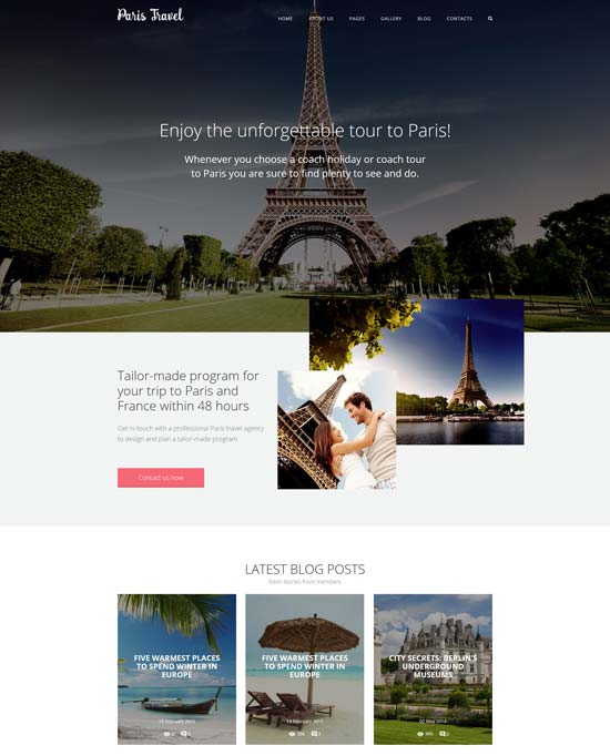 travel joomla template 57576