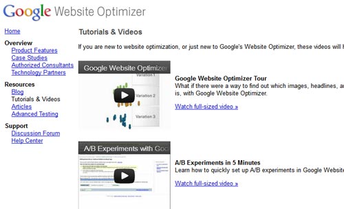 website optimization