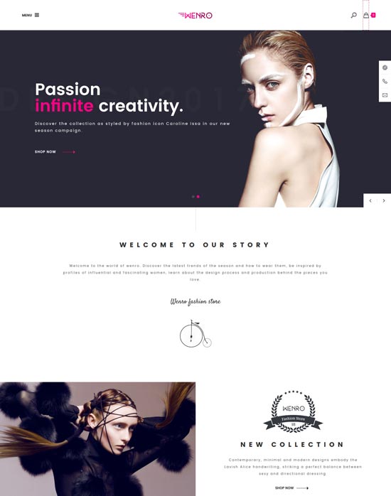 wenro prestashop theme fashion