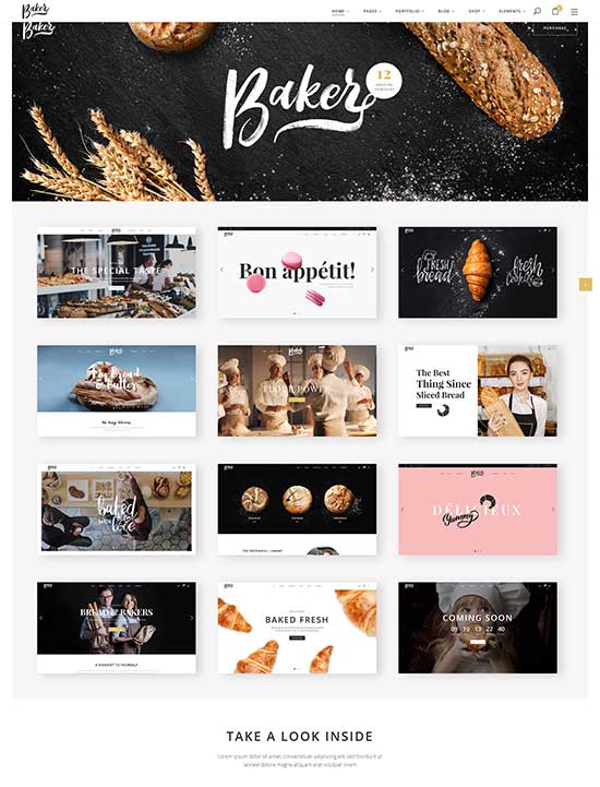Baker - A Fresh Theme for Bakeries, Cake Shops, and Pastry Stores